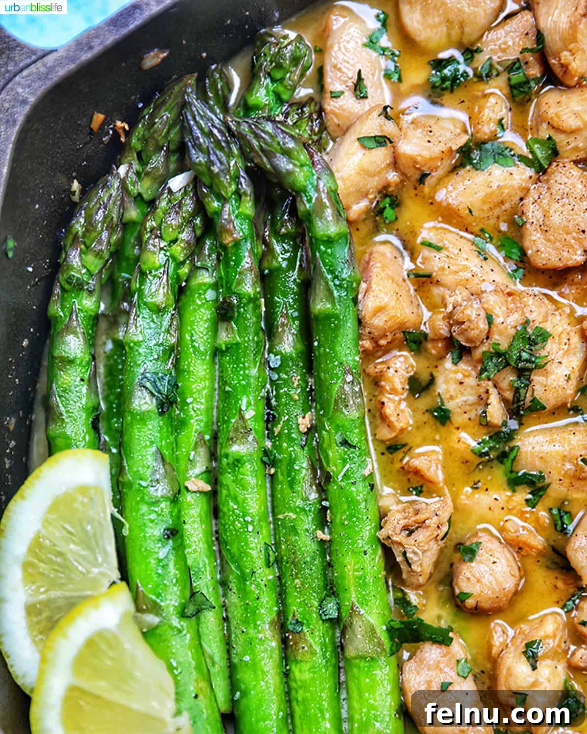 Sauvignon Blanc: The Perfect Food Partner 6 Asparagus with soy garlic butter chicken bites