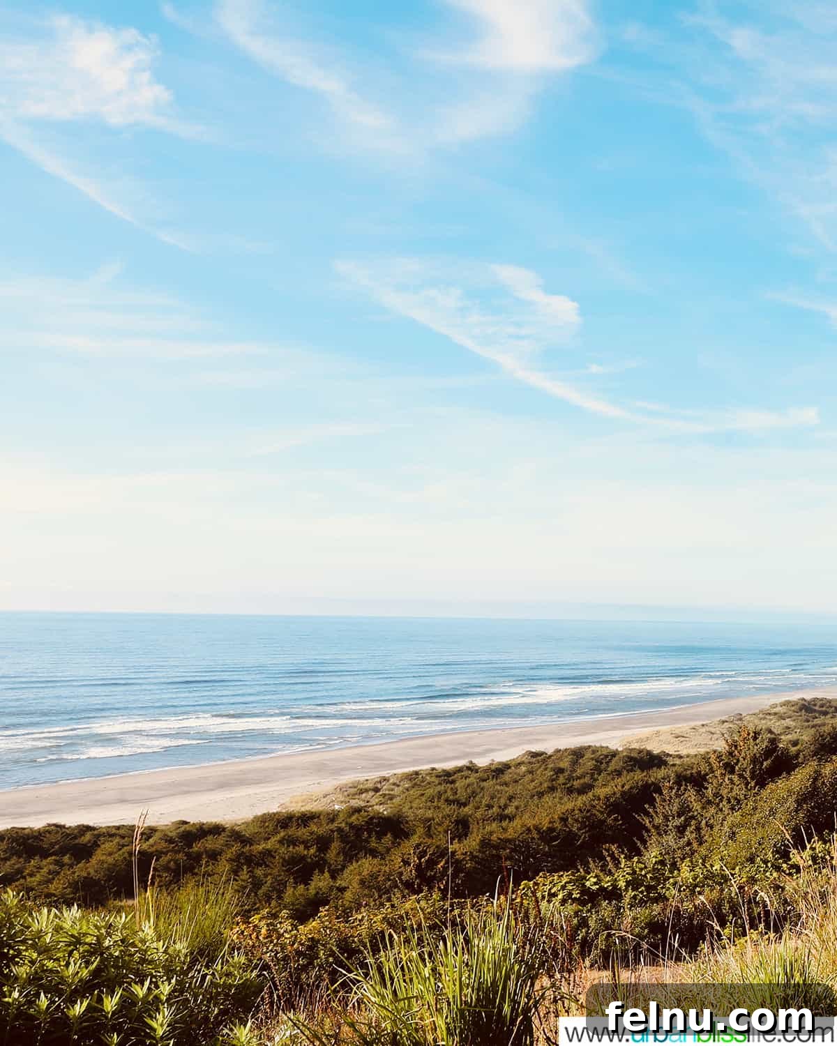 Quintessential Oregon Coast Towns 10 Blue skies, sandy beaches at Tillamook on the Oregon Coast.