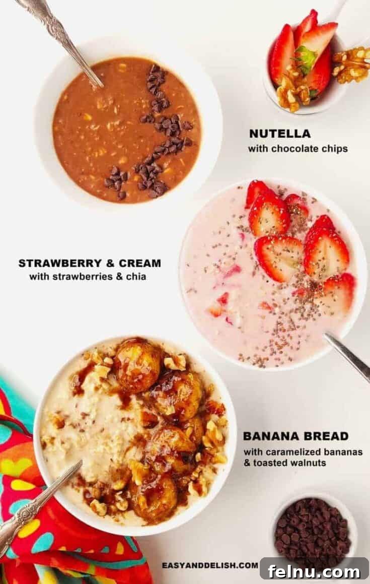 Protein overnight oats in a mason jar