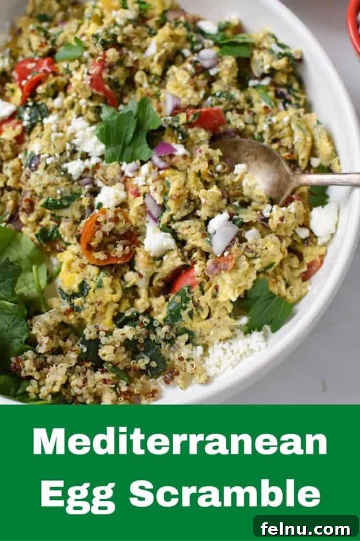 Mediterranean Egg Scramble