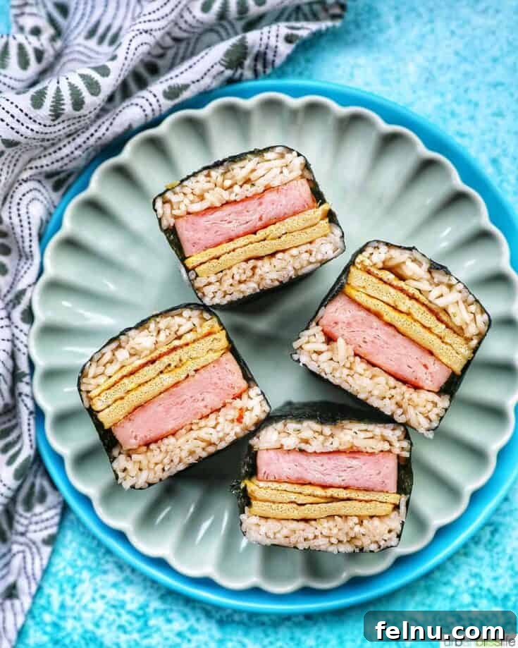 Spam Musubi with Egg