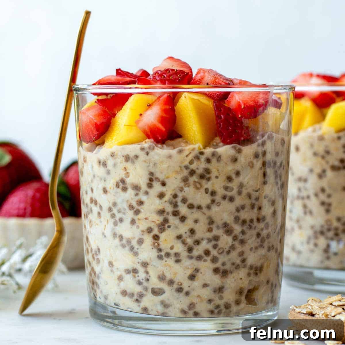 Easy Overnight Oats with Water (No Milk or Yogurt Needed!)