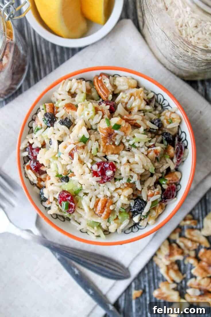Trail mix salad.