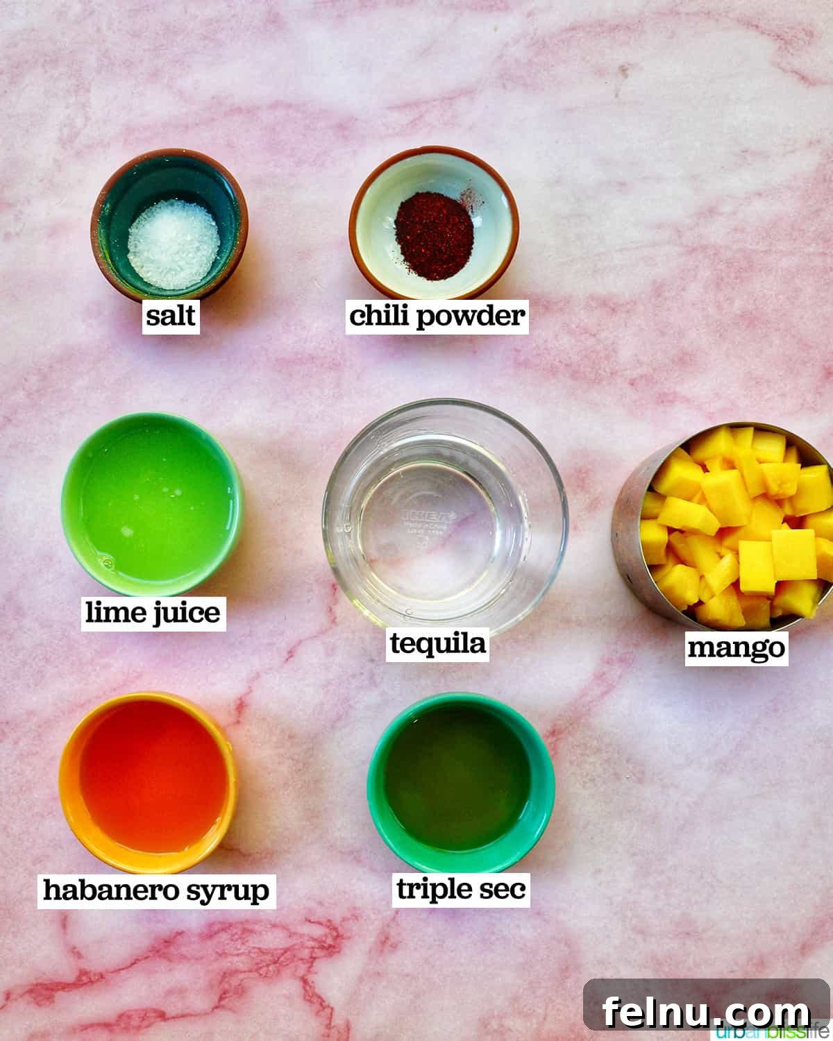 Spicy Mango Tango 4 Ingredients for Spicy Mango Margarita