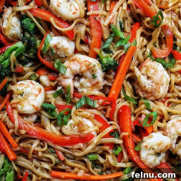 Homemade Prawn Chow Mein Delight 21 A beautiful feature image of Prawn Chow Mein, highlighting its delicious appeal.