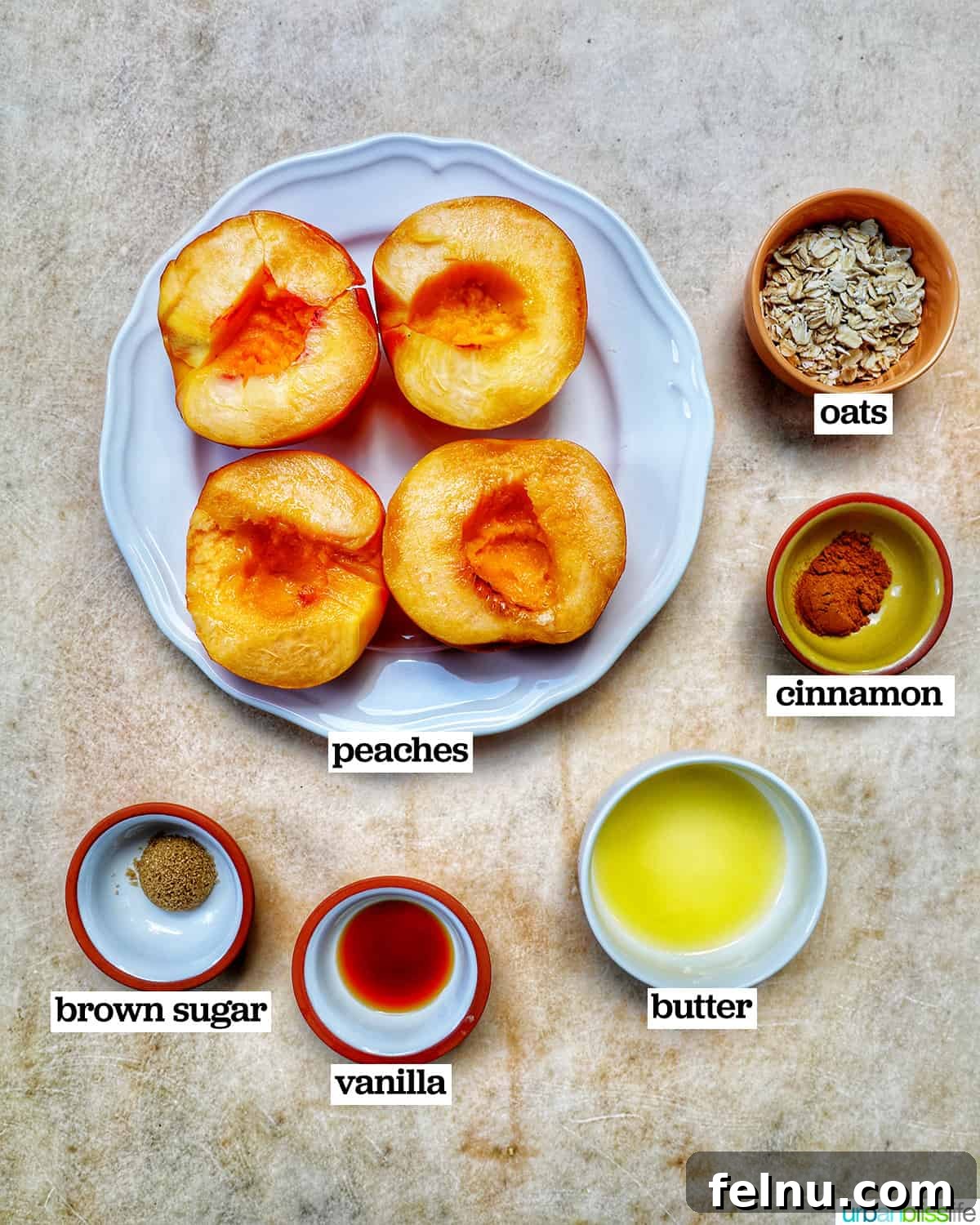 Air Fryer Peachy Dessert 4 Ingredients for Air Fryer Peaches