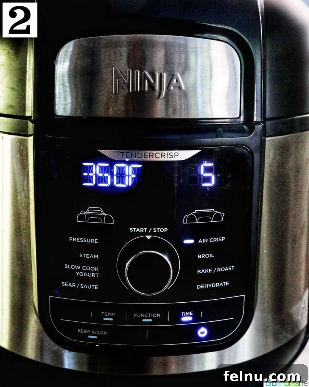 Air Fryer Peachy Dessert 6 Air Fryer Setting