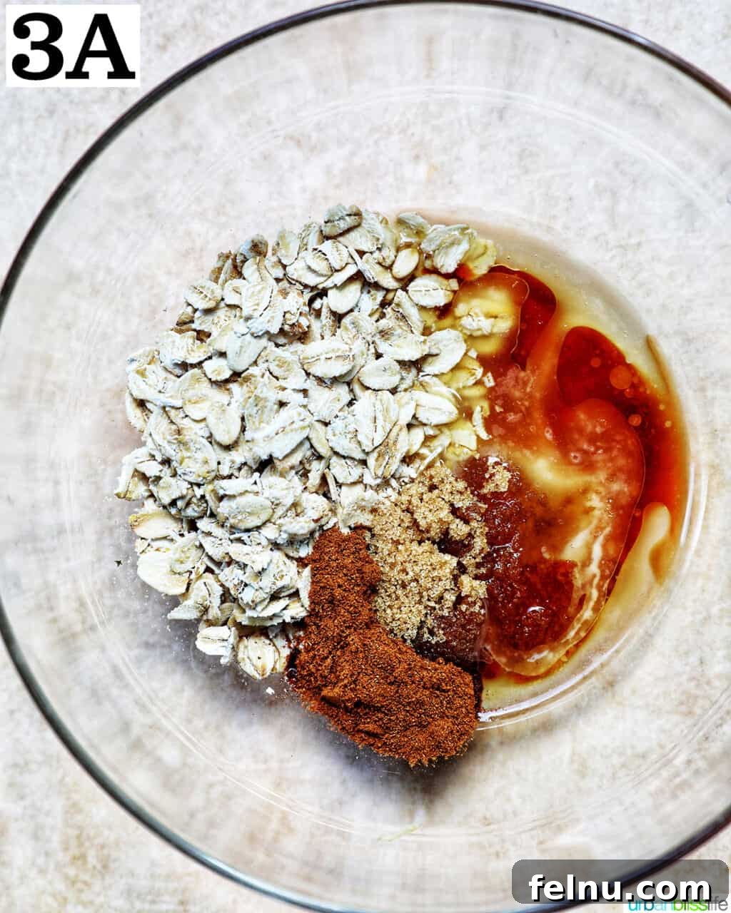 Air Fryer Peachy Dessert 7 Cinnamon Oat Topping Ingredients