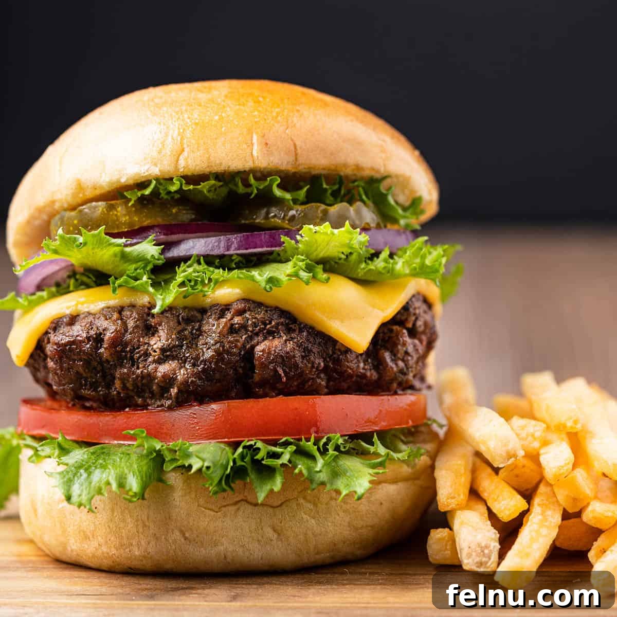 Air Fryer Hamburgers