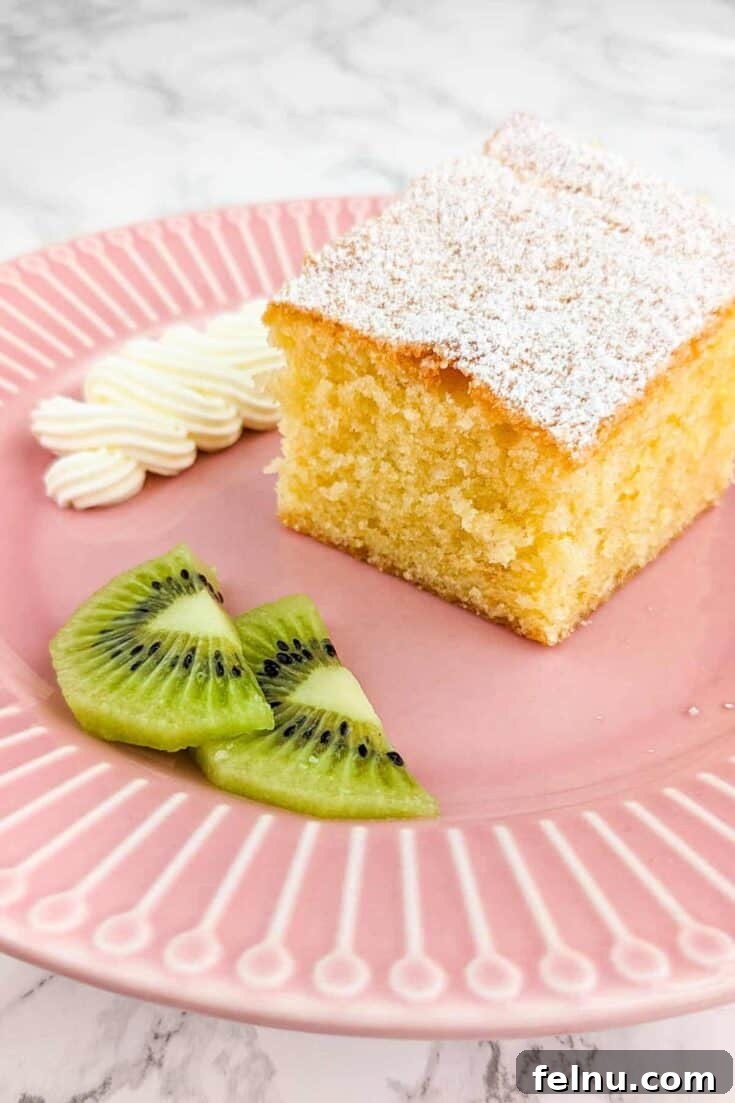 Fluffy Air Fryer Sponge Cake, a modern and irresistible twist on a classic dessert.