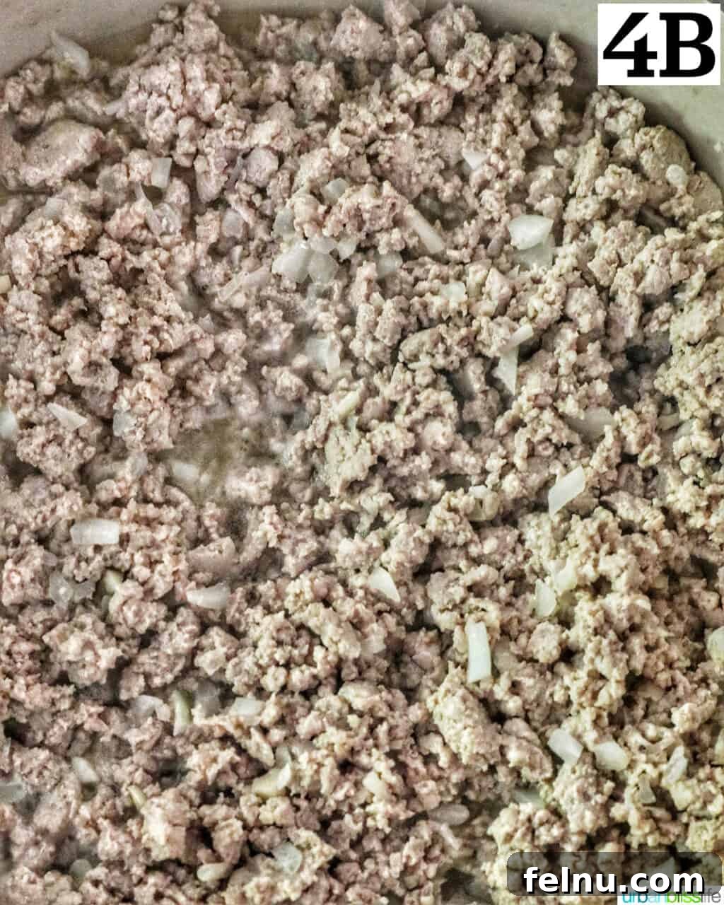 Flavorful Teriyaki Ground Turkey Stir-Fry 10 Perfectly cooked ground turkey, browned and crumbled, mixed with the fragrant onions and garlic in a skillet.