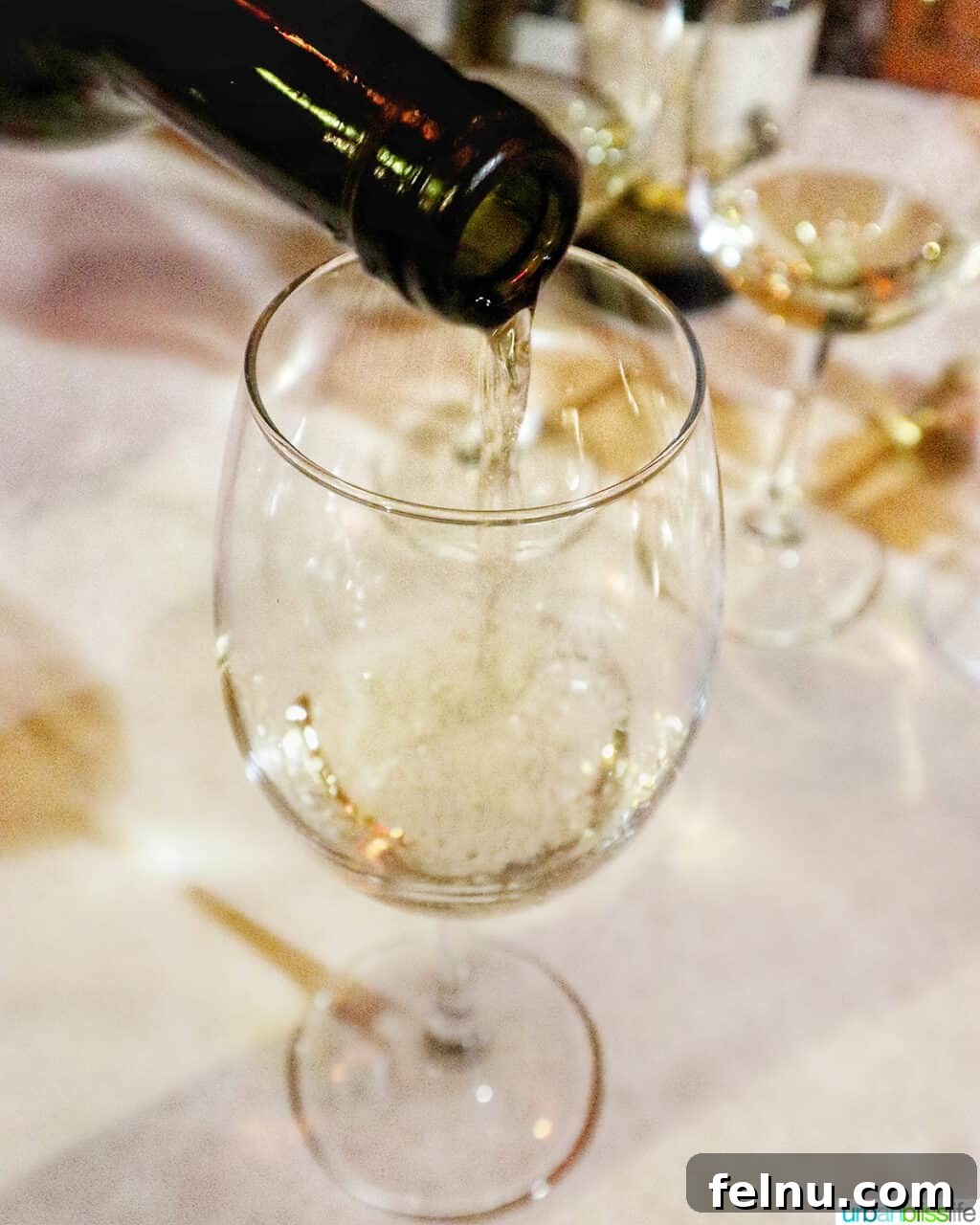 Kazakhstan Wine: A Journey Through Time and Taste 14 Pouring a white Kazakhstan wine into a glass.