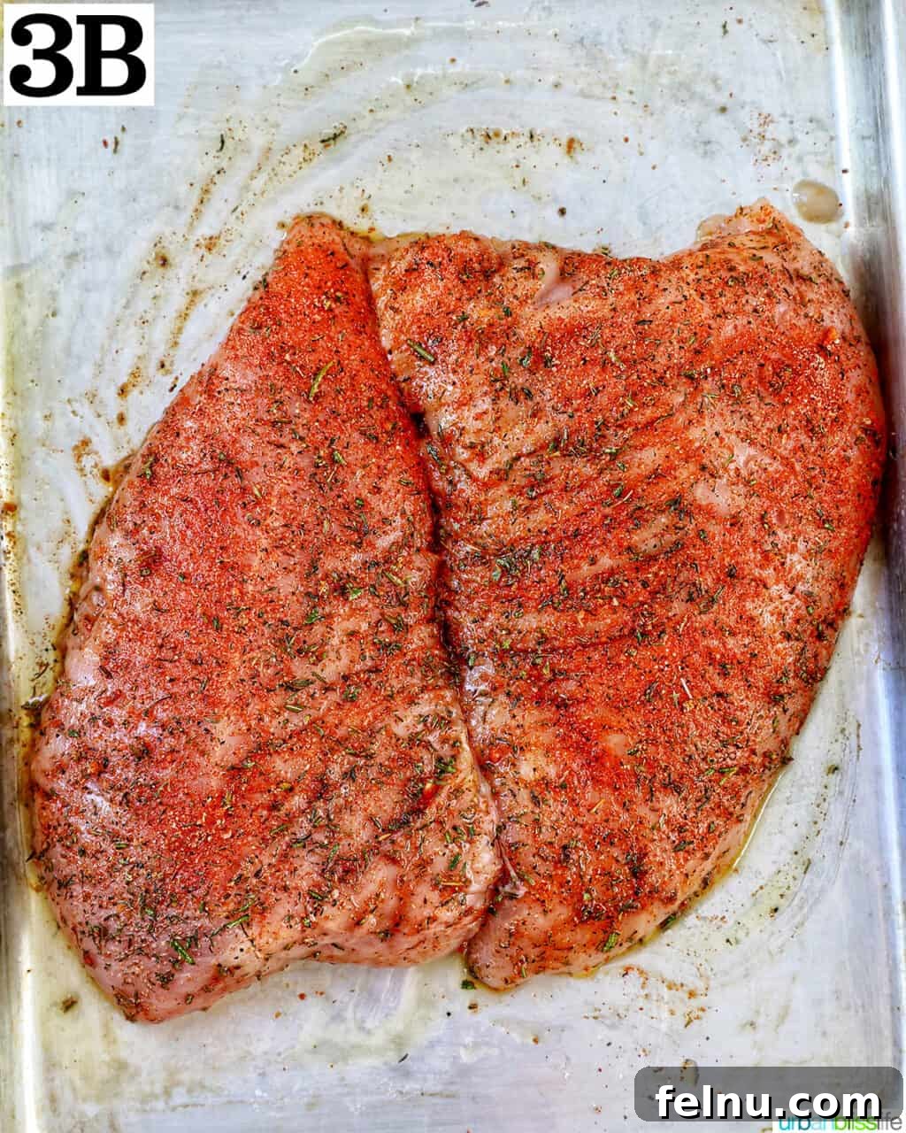 Perfect Air Fryer Turkey Tenderloin 8 Two turkey tenderloins evenly coated with a rich blend of seasonings.