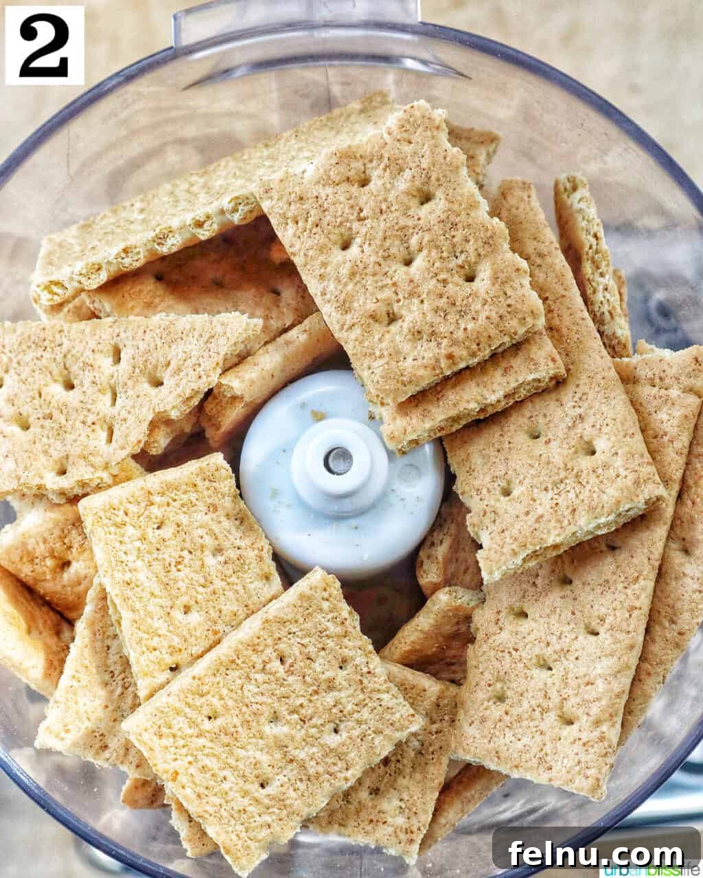 Sweet Potato Pie with a Twist: Graham Cracker Crust Perfection 8 Graham Crackers in a Food Processor