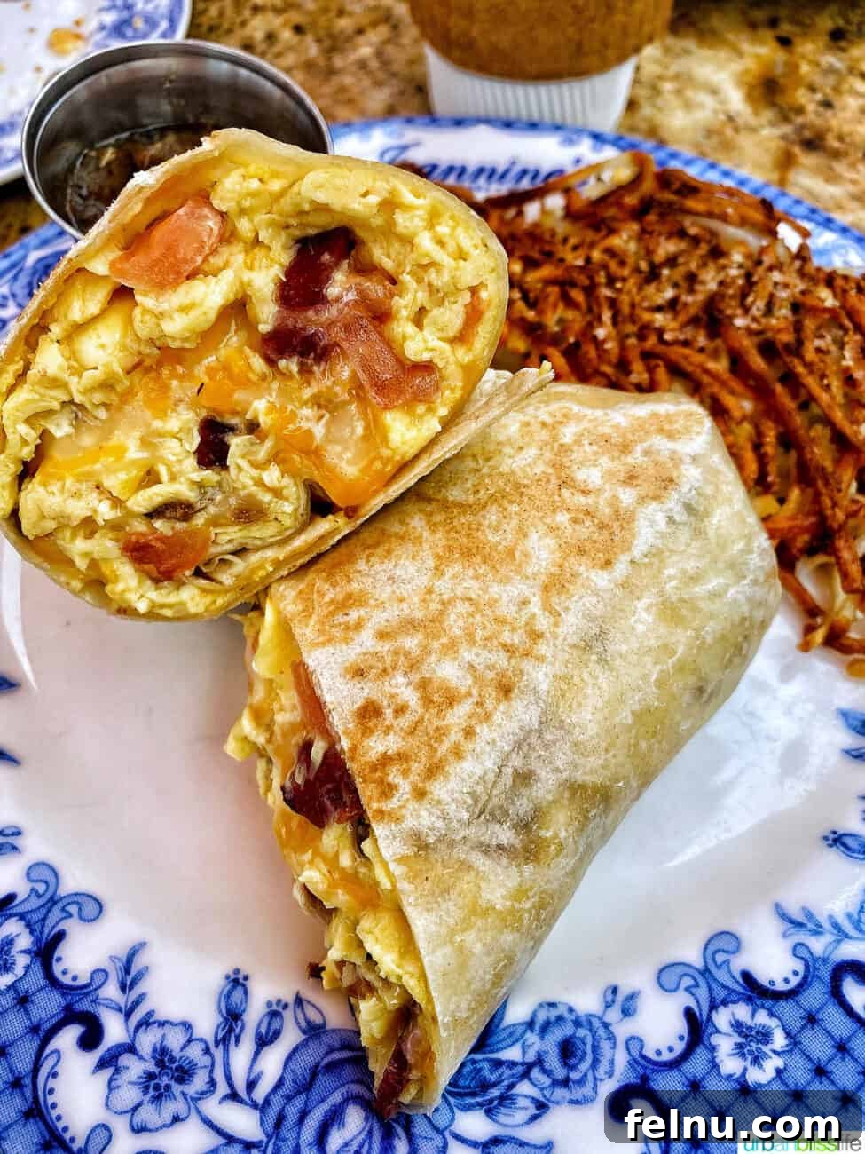 Culinary Gems of Downtown Santa Barbara 15 Breakfast burrito at Jeannine's in Santa Barbara