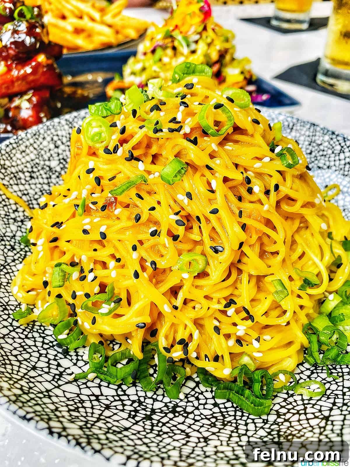 Culinary Gems of Downtown Santa Barbara 21 Miso garlic noodles at Reunion Kitchen Santa Barbara