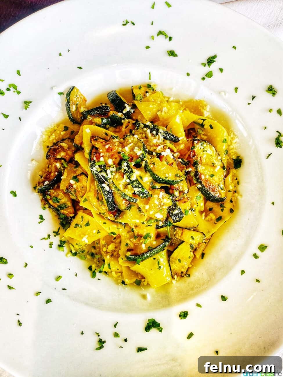 Culinary Gems of Downtown Santa Barbara 28 Pappardelle with zucchini at Olio e Limone in Santa Barbara