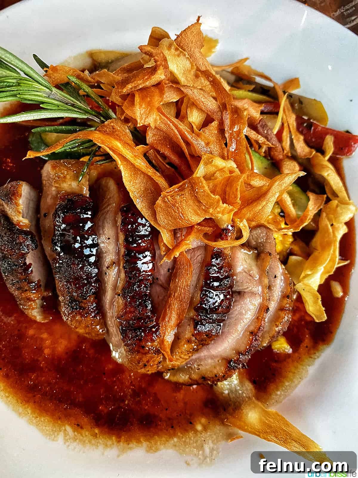 Culinary Gems of Downtown Santa Barbara 29 Duck breast at Opal Restaurant in Santa Barbara, California