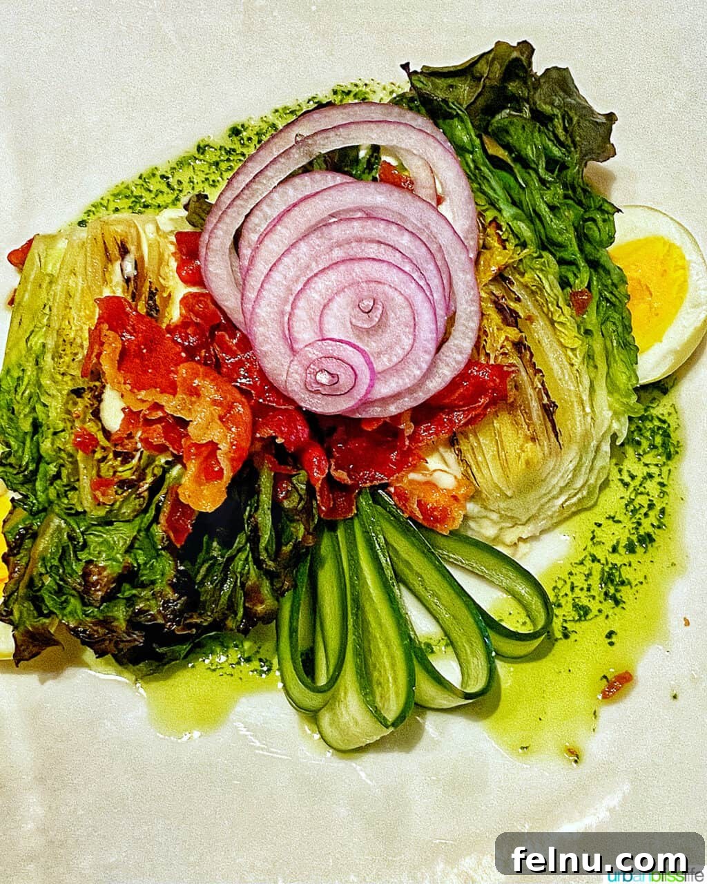 Culinary Gems of Downtown Santa Barbara 36 Little gem salad at Toma in Santa Barbara
