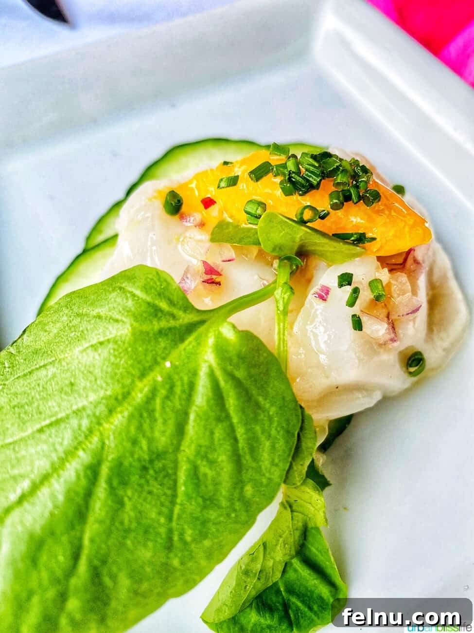 Culinary Gems of Downtown Santa Barbara 5 Scallops ceviche at Bouchon in Santa Barbara, California