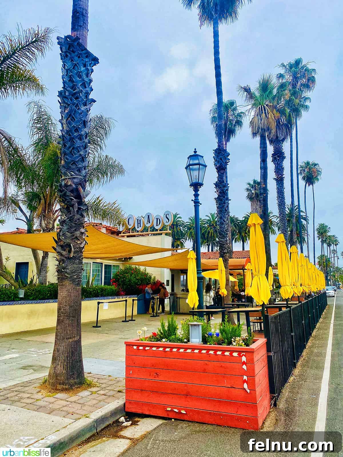 Culinary Gems of Downtown Santa Barbara 8 Chad's Restaurant in Santa Barbara exterior