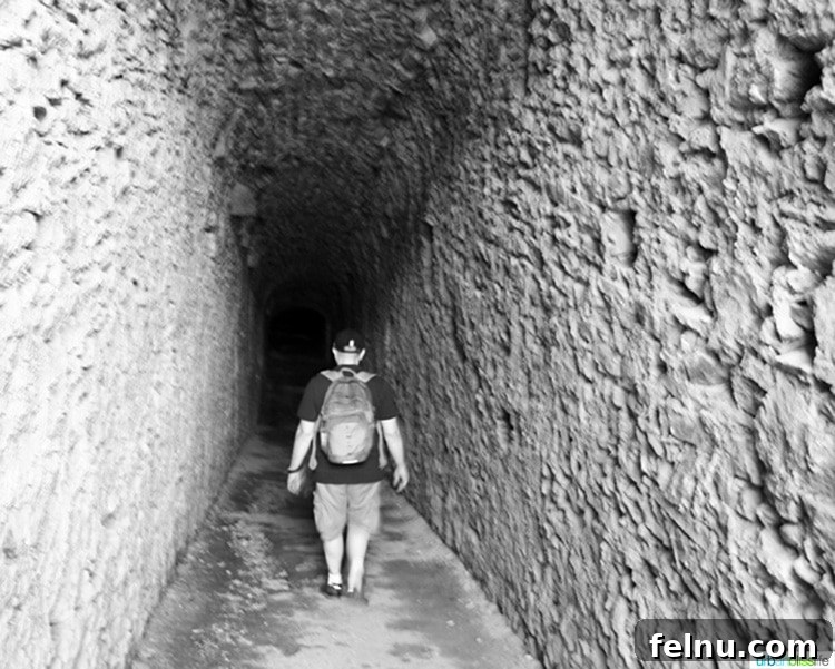 Underground Tunnel at Bellinzona Castlegrande