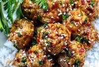Turkey Teriyaki Delight Balls