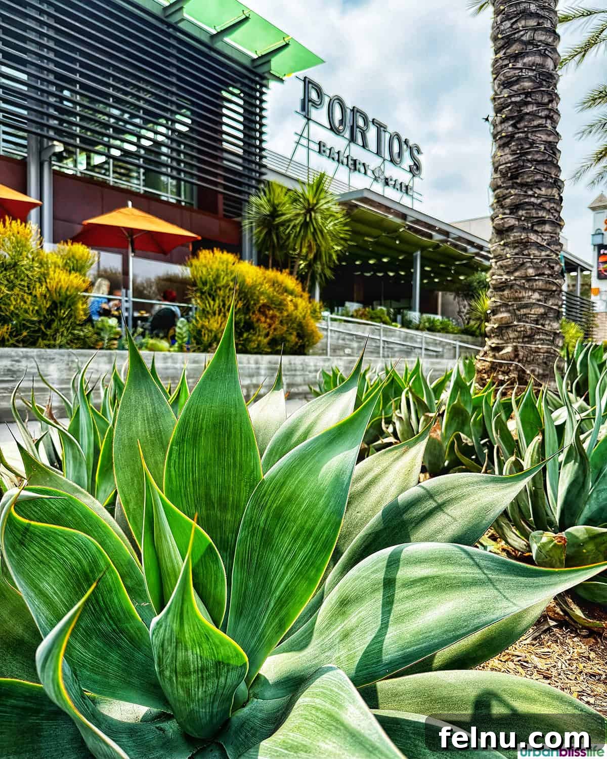 Dining Hotspots in Buena Park 26 The exterior of Porto's Bakery in Buena Park, California.