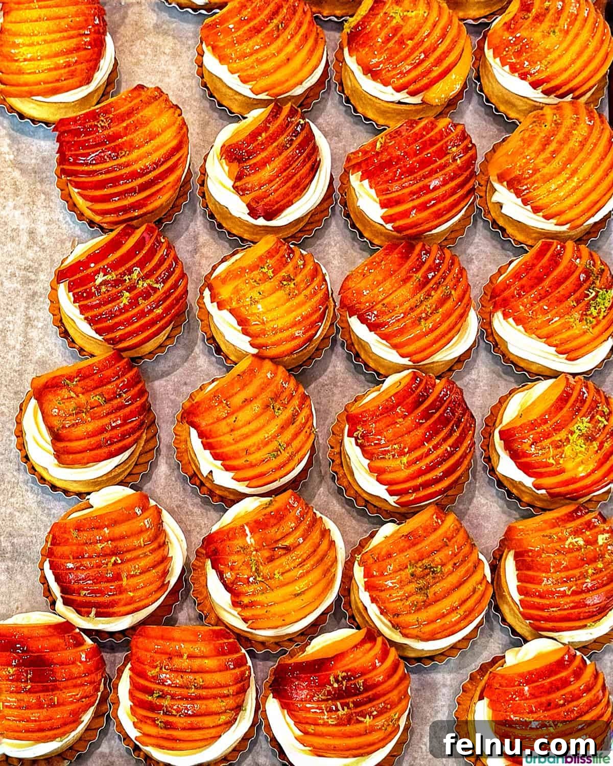 Dining Hotspots in Buena Park 29 Several apricot pastries at Porto's Bakery in Buena Park, California.