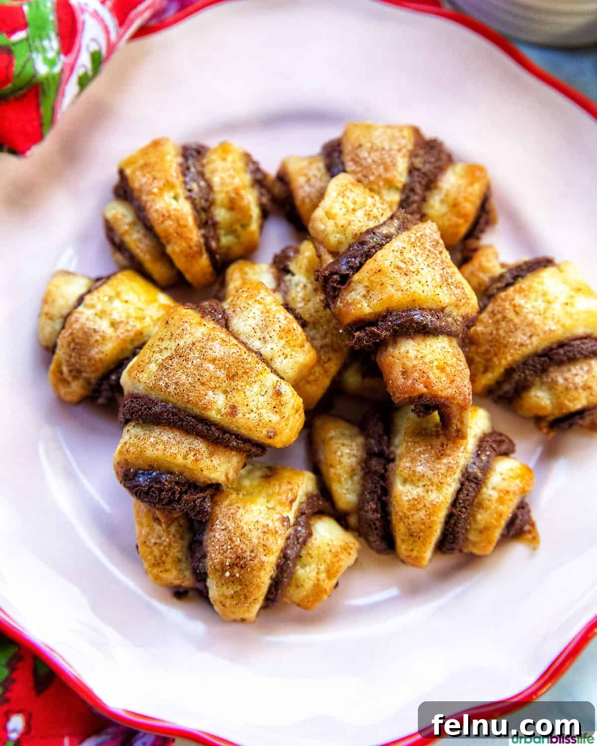 Chocolate Rugelach Decadent Chocolate Rugelach Delights 2 Chocolate Rugelach Cookies