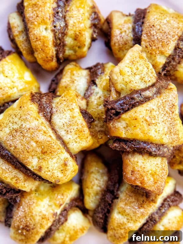 Chocolate Rugelach.