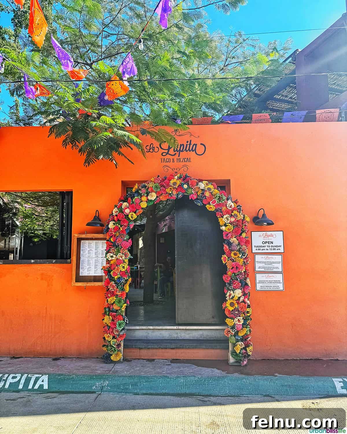 Dining Delights in Cabo: A Culinary Adventure 15 Exterior building of La Lupita in Cabo San Lucas, Mexico.