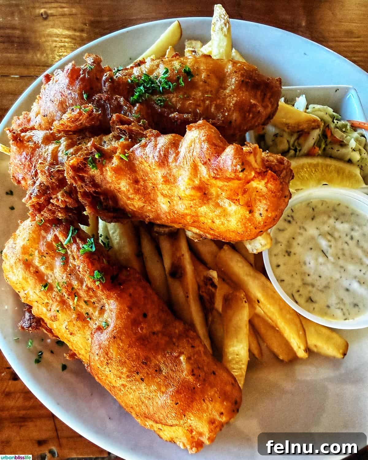 Classic Fish and Chips at Madrona Bar and Grill, Orcas Island.