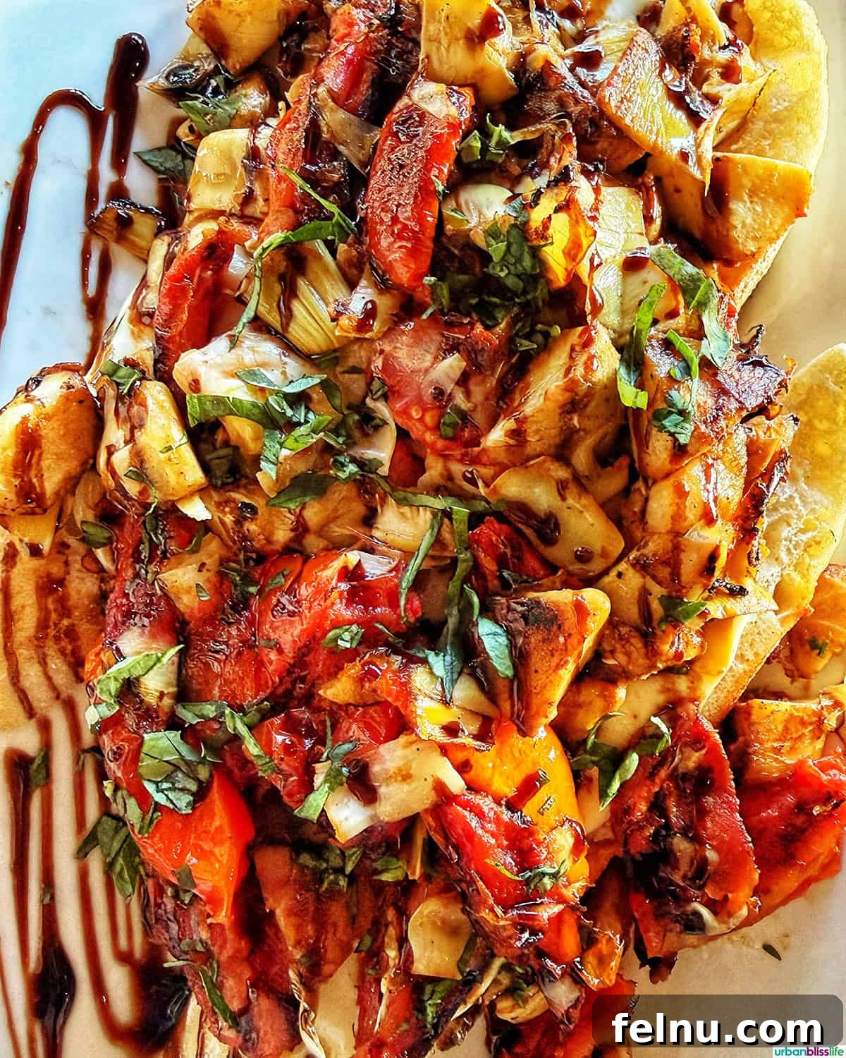 Appetizing Bruschetta at Madrona Bar and Grill, Orcas Island.