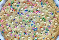 Sugar Cookie Confetti Cake Recipe with Sprinkles